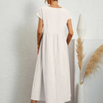 Sara™ | Vestido de Algodão Super Elegante e Confortável - | Benedita Lisboa