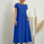 Sara™ | Vestido de Algodão Super Elegante e Confortável - | Benedita Lisboa
