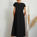 Sara™ | Vestido de Algodão Super Elegante e Confortável - | Benedita Lisboa