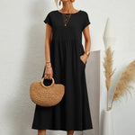 Sara™ | Vestido de Algodão Super Elegante e Confortável - | Benedita Lisboa