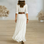 Sara™ | Vestido Maxi Chique - | Benedita Lisboa