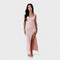Sarella™ | Vestido comprido com costas abertas e laço - | Benedita Lisboa