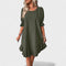 Sassa™ | Vestido casual com folhos - | Benedita Lisboa
