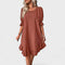 Sassa™ | Vestido casual com folhos - | Benedita Lisboa