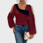 Scarlett™ | Blusa com decote quadrado - | Benedita Lisboa