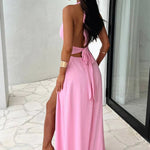 Selena™ | Vestido Fluido com Corte Sofisticado - | Benedita Lisboa