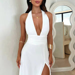 Selena™ | Vestido Fluido com Corte Sofisticado - | Benedita Lisboa