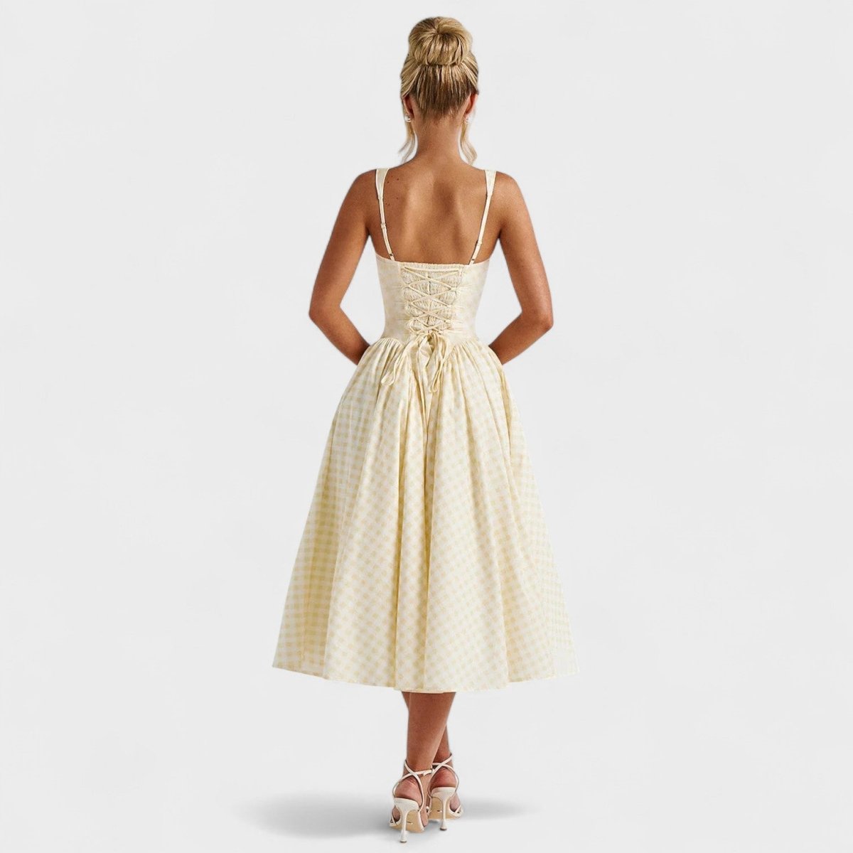 Sherrie™ | O vestido midi vintage - | Benedita Lisboa