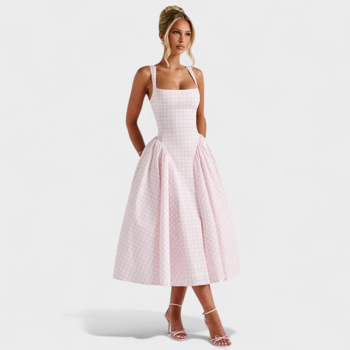 Sherrie™ | O vestido midi vintage - | Benedita Lisboa