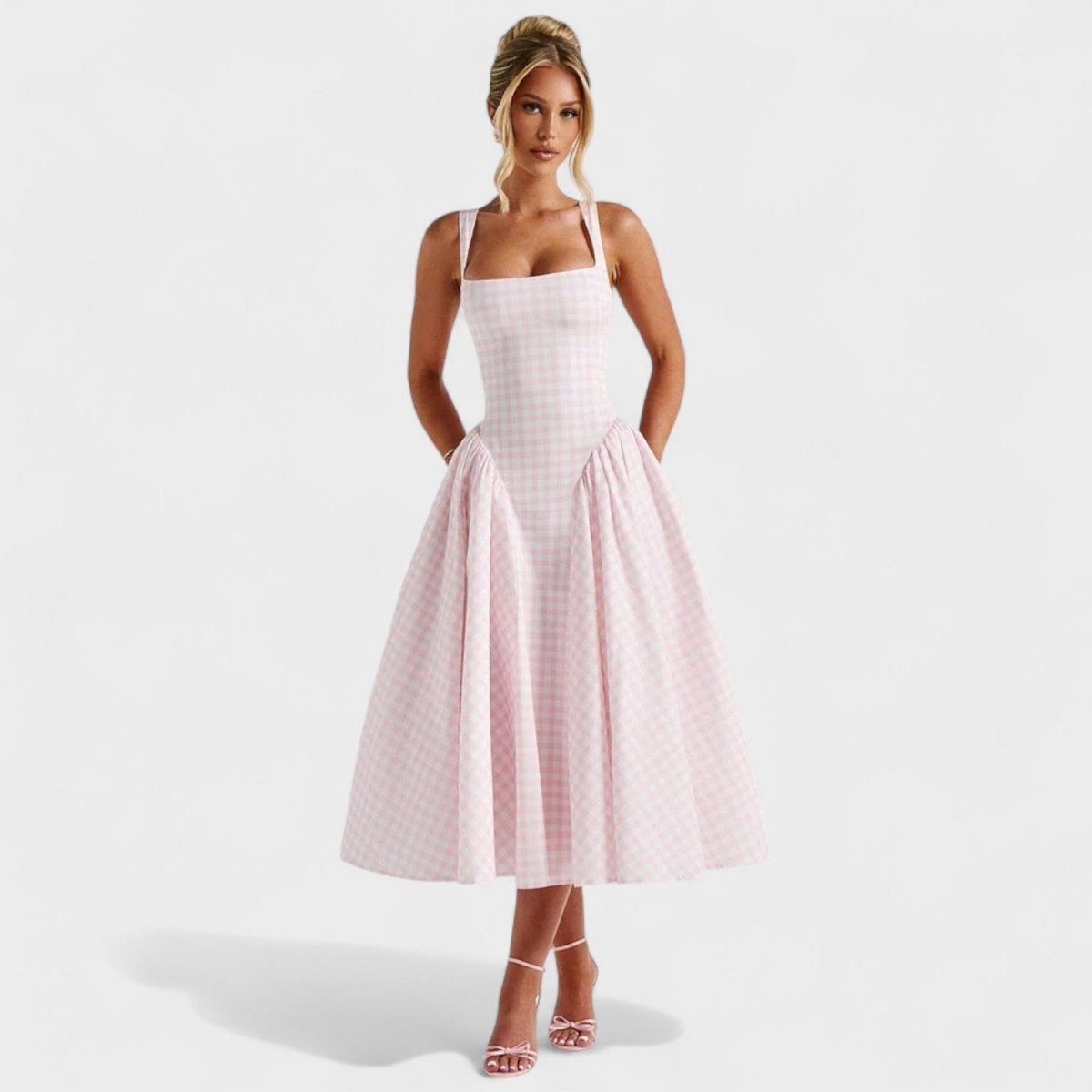 Sherrie™ | O vestido midi vintage - | Benedita Lisboa