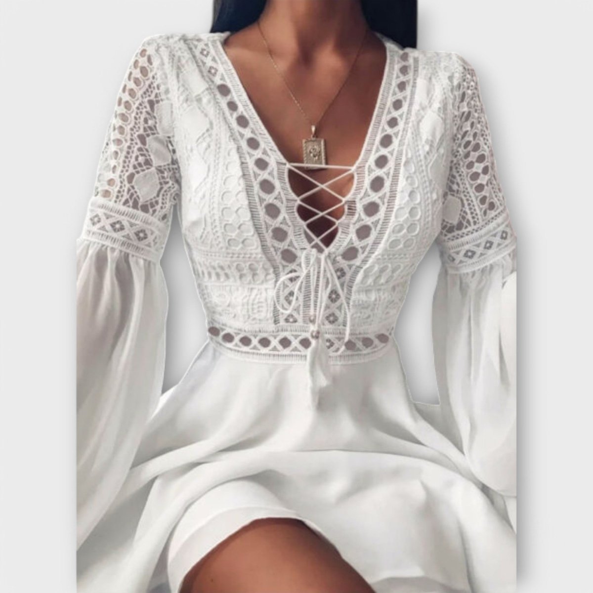 Skadi™ | Vestido curto - | Benedita Lisboa
