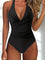 Sofia™ | Fato de Banho Modelador de Decote em V - 0593 | Benedita Lisboa