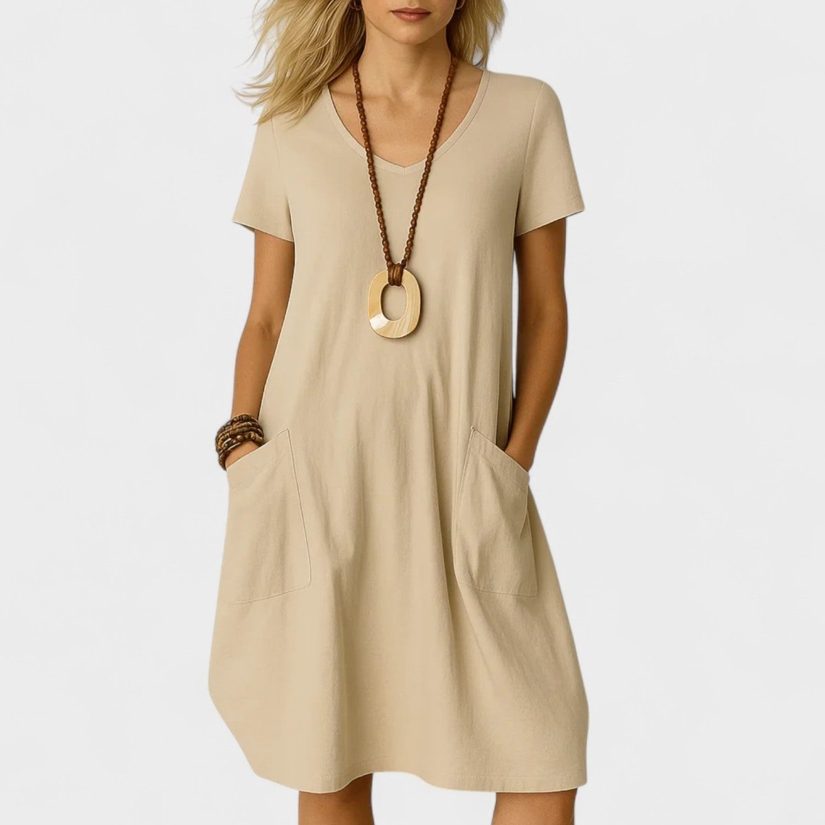 Sofia™ | Vestido de charme para o dia a dia - | Benedita Lisboa