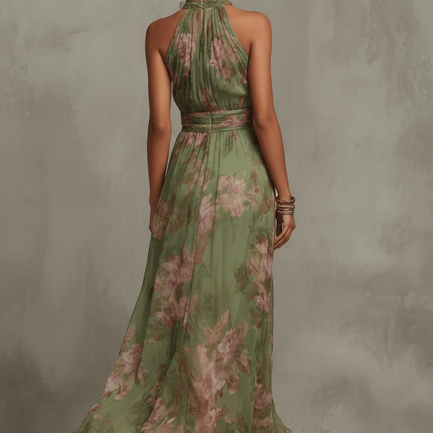 SOFIA™ | Vestido de Verão Floral Elegante - Floral Dresses | Benedita Lisboa