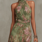 SOFIA™ | Vestido de Verão Floral Elegante - Floral Dresses | Benedita Lisboa