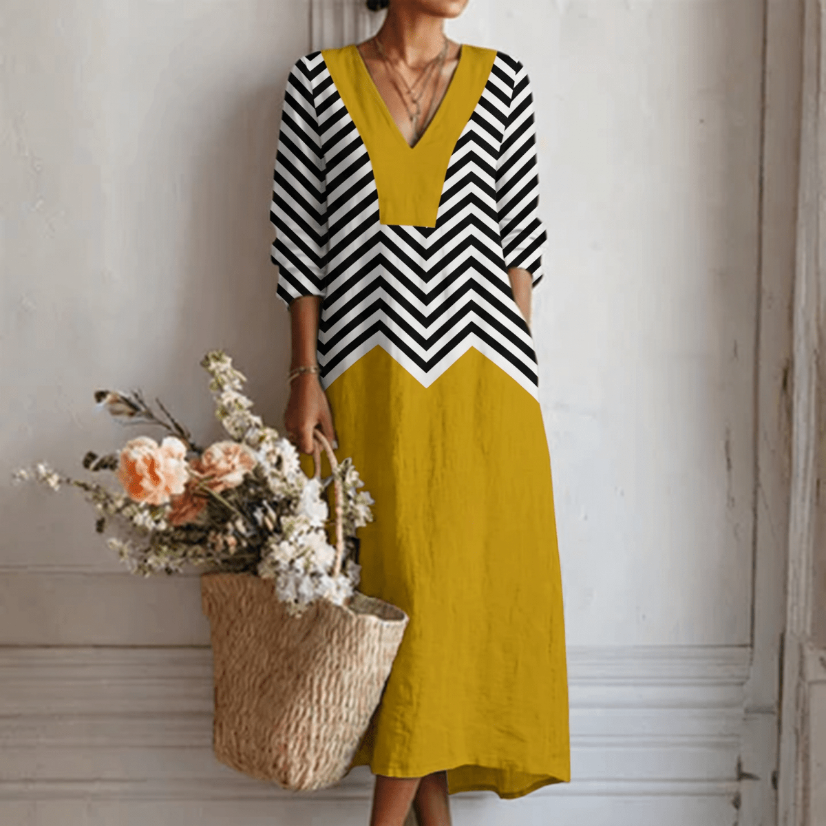 Sofia™ | Vestido Melodia Elegante - Vestido | Benedita Lisboa