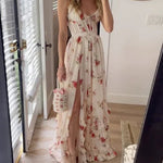 Sónia™ | Vestido midi com padrão floral - | Benedita Lisboa