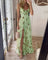Sónia™ | Vestido midi com padrão floral - | Benedita Lisboa