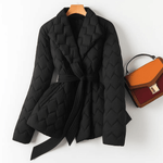 Sophia™ | Casaco de Penas Quente e Elegante - | Benedita Lisboa