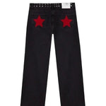 SuperStar™ | Jeans com Design de Estrelas - 0 | Benedita Lisboa