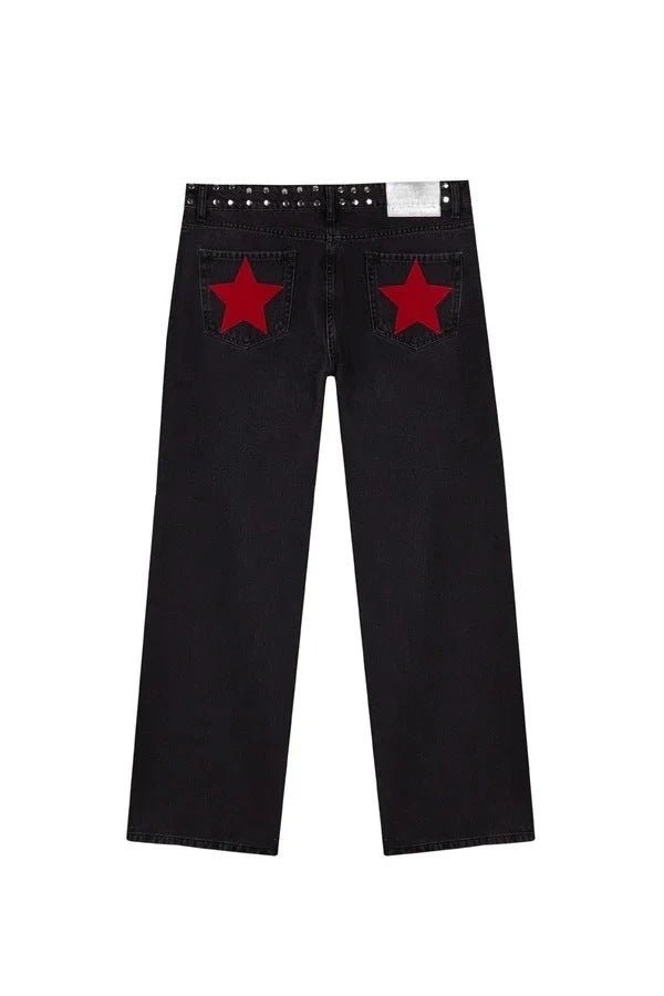 SuperStar™ | Jeans com Design de Estrelas - 0 | Benedita Lisboa