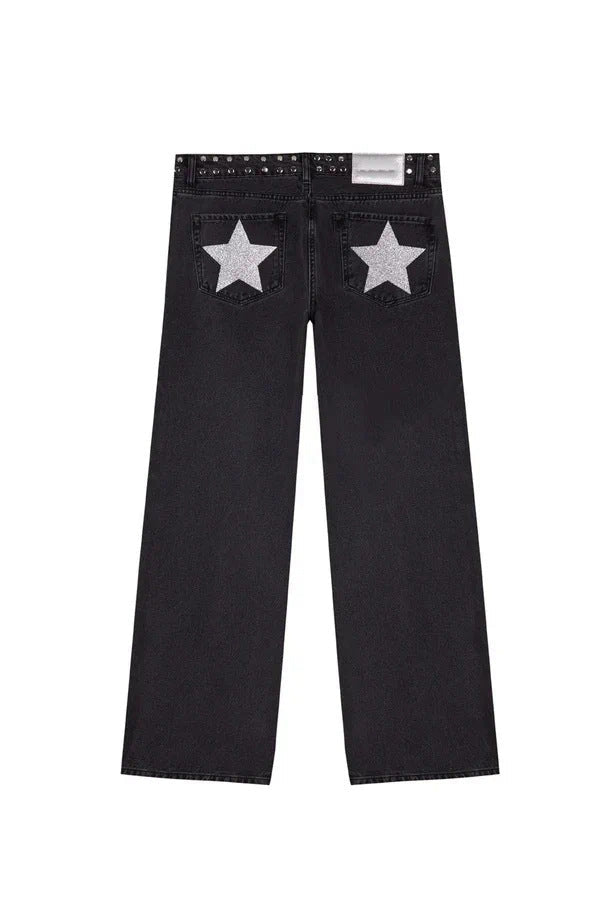 SuperStar™ | Jeans com Design de Estrelas - 0 | Benedita Lisboa