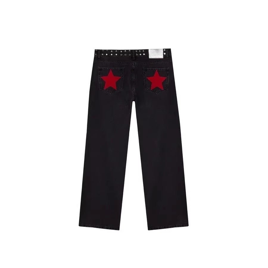 SuperStar™ | Jeans com Design de Estrelas - 0 | Benedita Lisboa