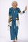 Tatiana™ | Conjunto de 3 Peças Mármore Azul e Dourado - | Benedita Lisboa