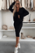 Tatiana™ | Conjunto de Vestido Midi & Cardigan - | Benedita Lisboa
