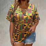 Top Larga Tie-Dye com Laço - | Benedita Lisboa
