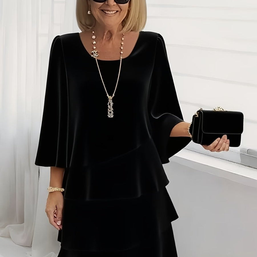 Valentina™ | Vestido Elegante e Confortável - | Benedita Lisboa