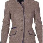 Valeria™ | Cardigan Elegante Com Gola Alta - | Benedita Lisboa