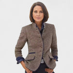 Valeria™ | Cardigan Elegante Com Gola Alta - | Benedita Lisboa