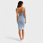 Valeria™ | Vestido de ganga - | Benedita Lisboa