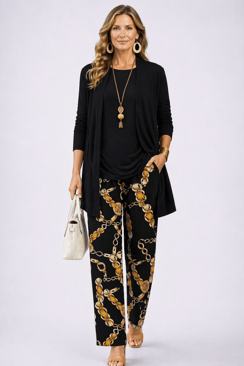 Vanessa™ | Conjunto de 3 Peças Preto - | Benedita Lisboa