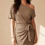 Vera™ | Vestido com Brilho Elegante - 0 | Benedita Lisboa