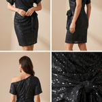 Vera™ | Vestido com Brilho Elegante - 0 | Benedita Lisboa