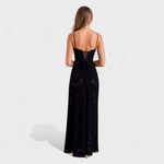 Verona™ | Vestido maxi em renda floral - | Benedita Lisboa