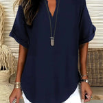 Verônica | Blusa Super Confortável e Leve, Ideal Para Dias Quentes - | Benedita Lisboa