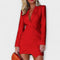 Vestido blazer de manga comprida para mulher - | Benedita Lisboa