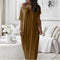 Vestido Casual Assimétrico Oversized de Ombro Descido - | Benedita Lisboa