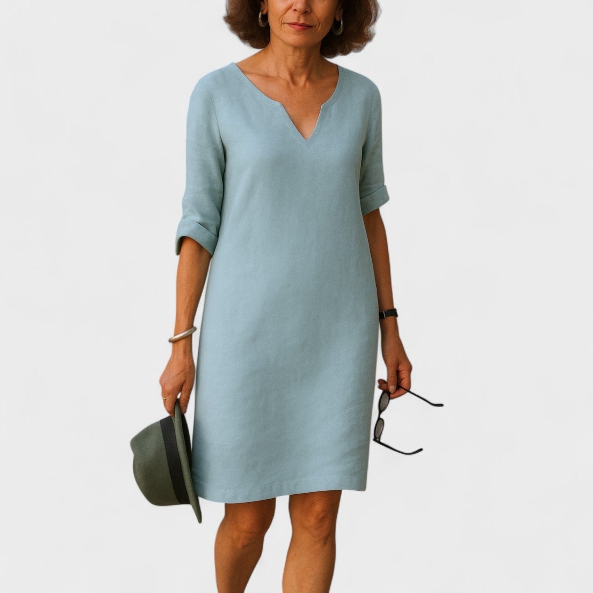 Vestido Clara™ | Elegância sem esforço para os dias de verão - | Benedita Lisboa
