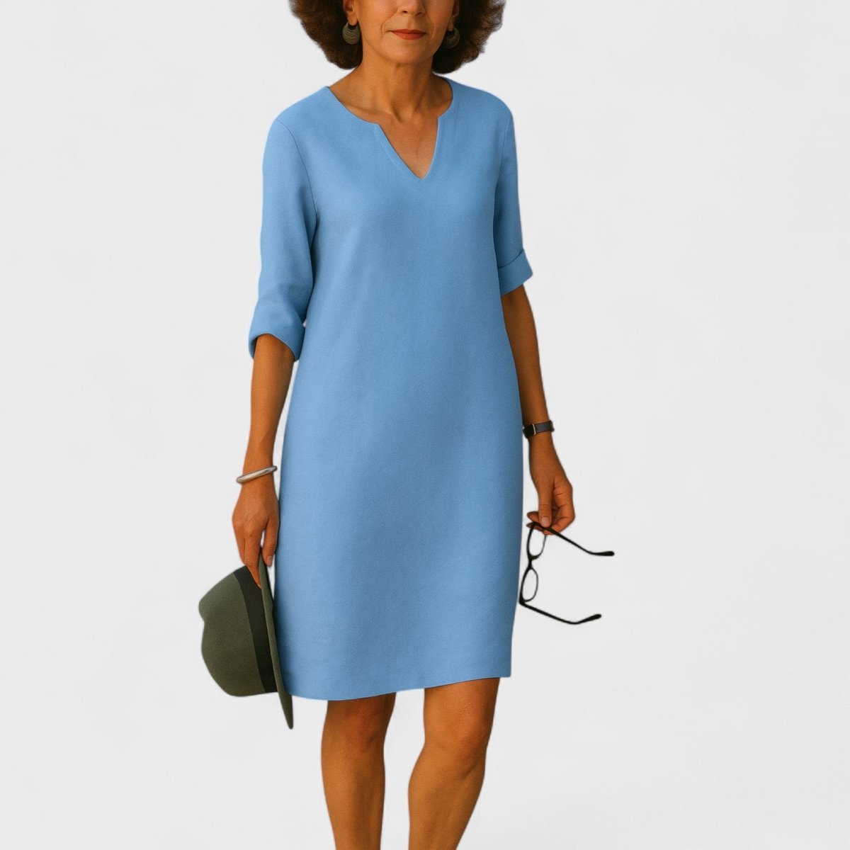 Vestido Clara™ | Elegância sem esforço para os dias de verão - | Benedita Lisboa