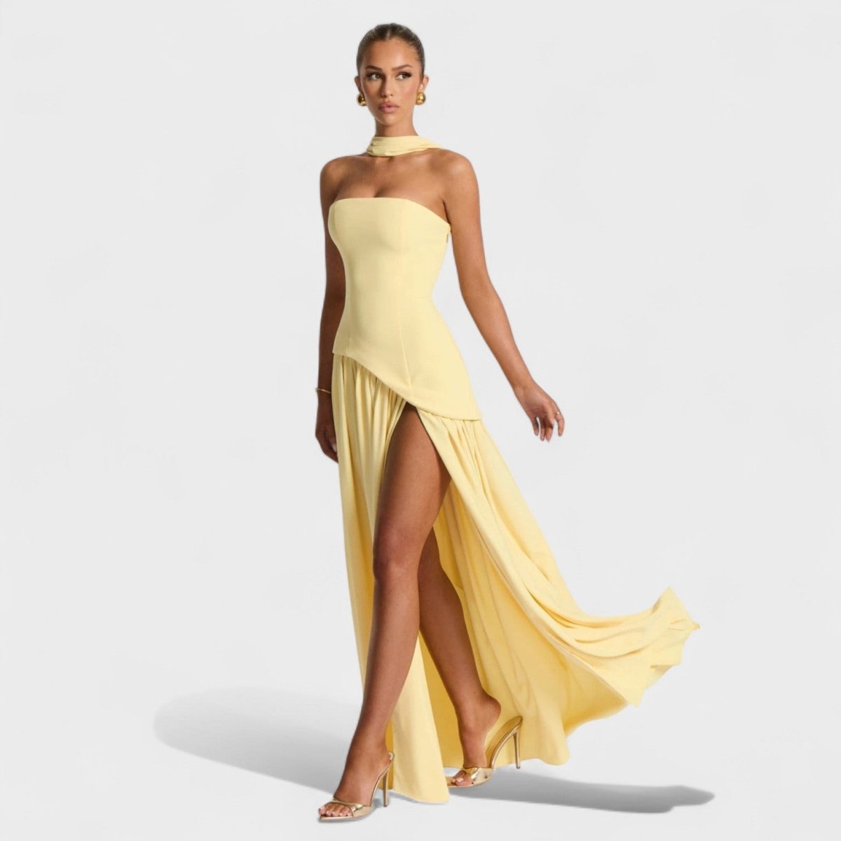 Vestido de Gala Leonor™ | Edição Elegante - | Benedita Lisboa