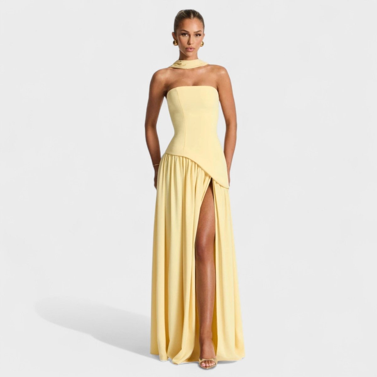 Vestido de Gala Leonor™ | Edição Elegante - | Benedita Lisboa
