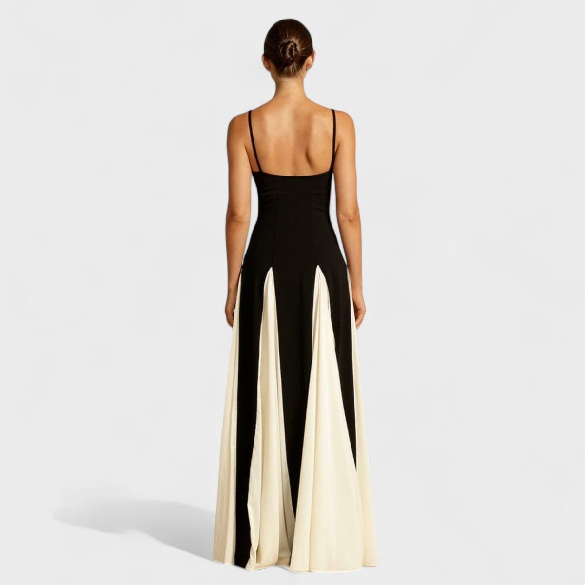 Vestido Gala Noir Ivory - | Benedita Lisboa