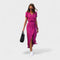 Vestido Lírio Rosa™ | Estilo Boho Chic - | Benedita Lisboa
