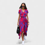 Vestido Lírio Rosa™ | Estilo Boho Chic - | Benedita Lisboa
