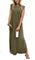 Vestido Maxi Casual Feminino, Largura Solta e Sem Rugas - DRESS | Benedita Lisboa