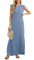 Vestido Maxi Casual Feminino, Largura Solta e Sem Rugas - DRESS | Benedita Lisboa